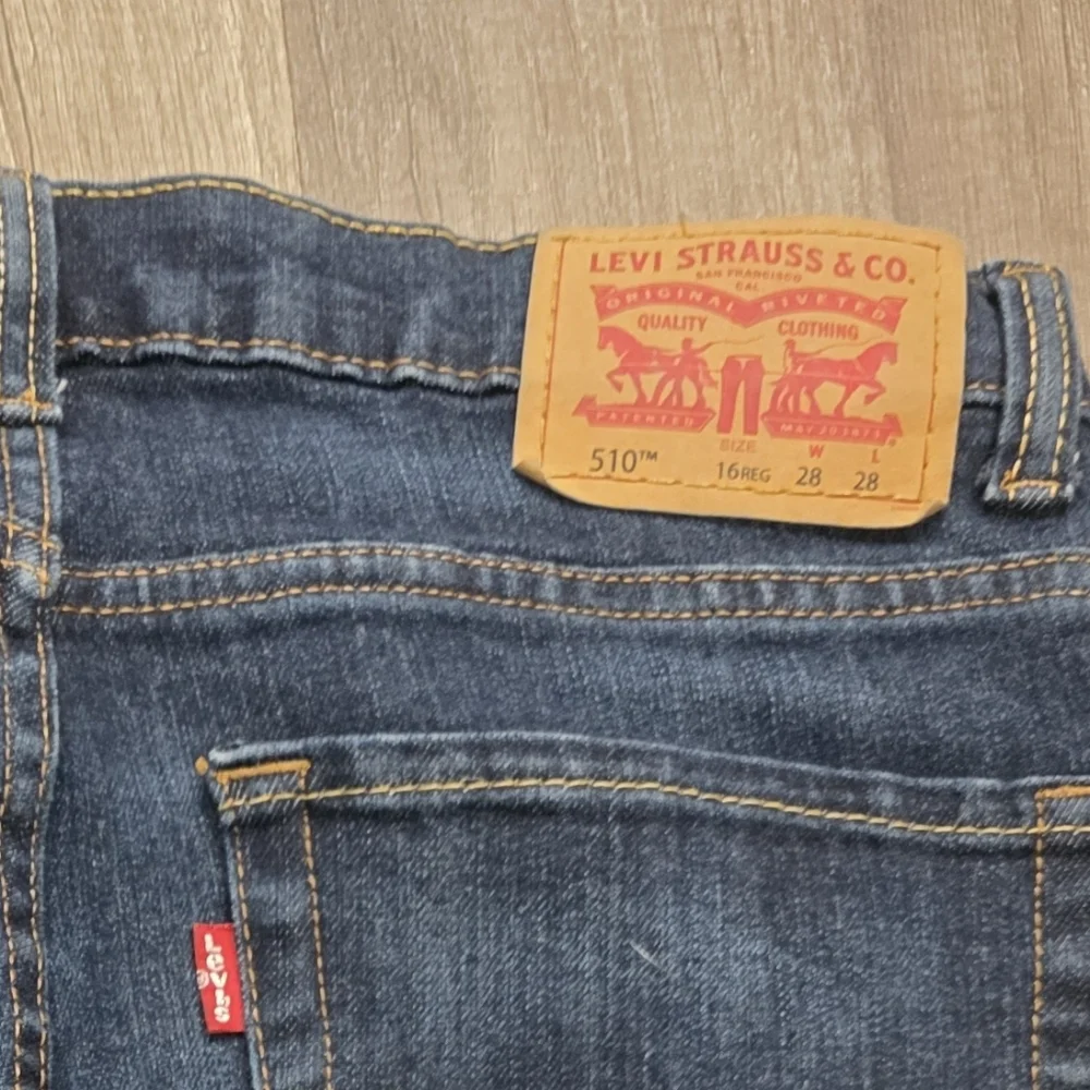 LEVIS 510 SKINNY DARK BLUE JEANS 28 X 28 Western Rancher Classy